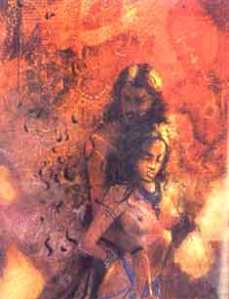 A painting from Deepak Chopra: Kama Sutra